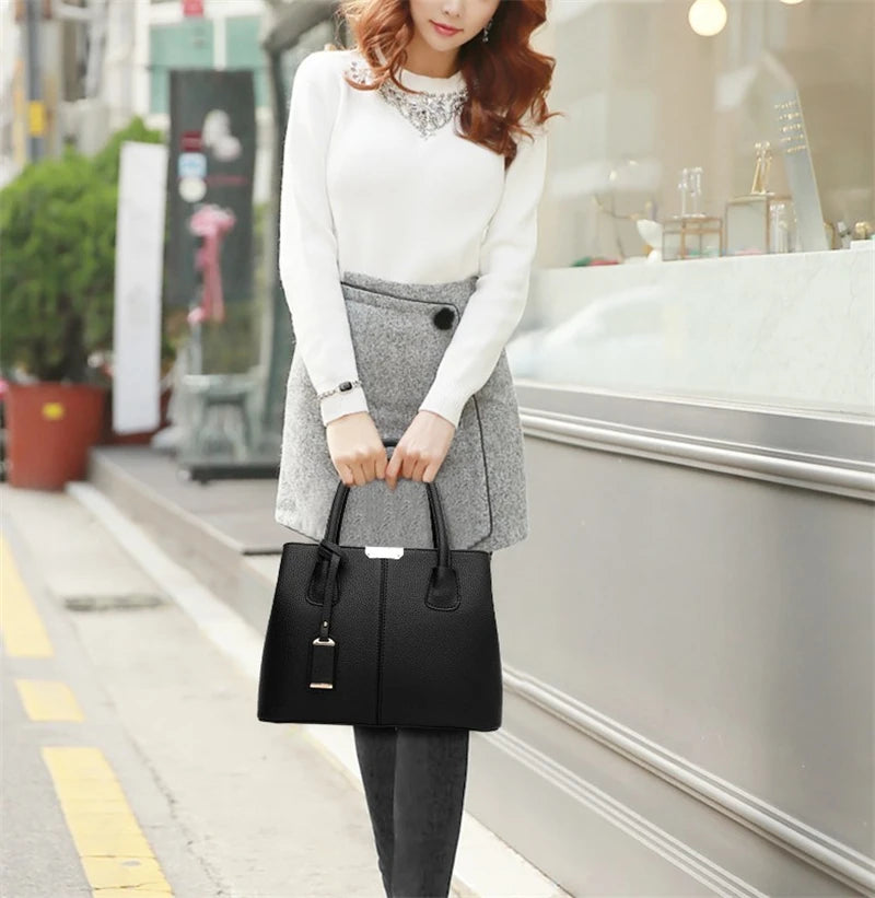 elegant casual tote handbag