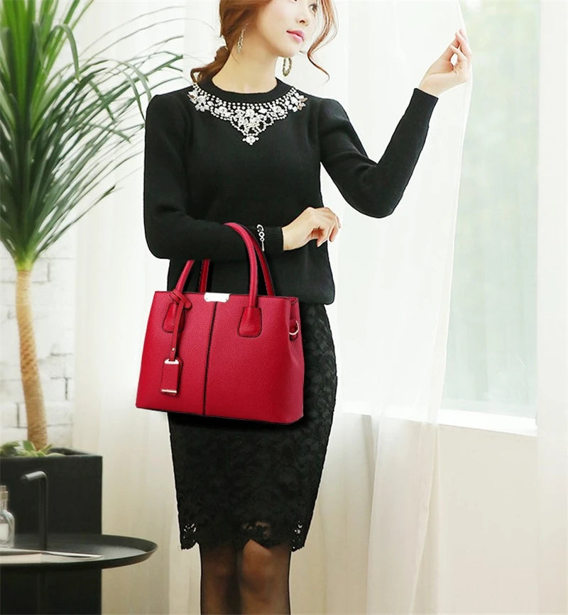 elegant casual tote handbag