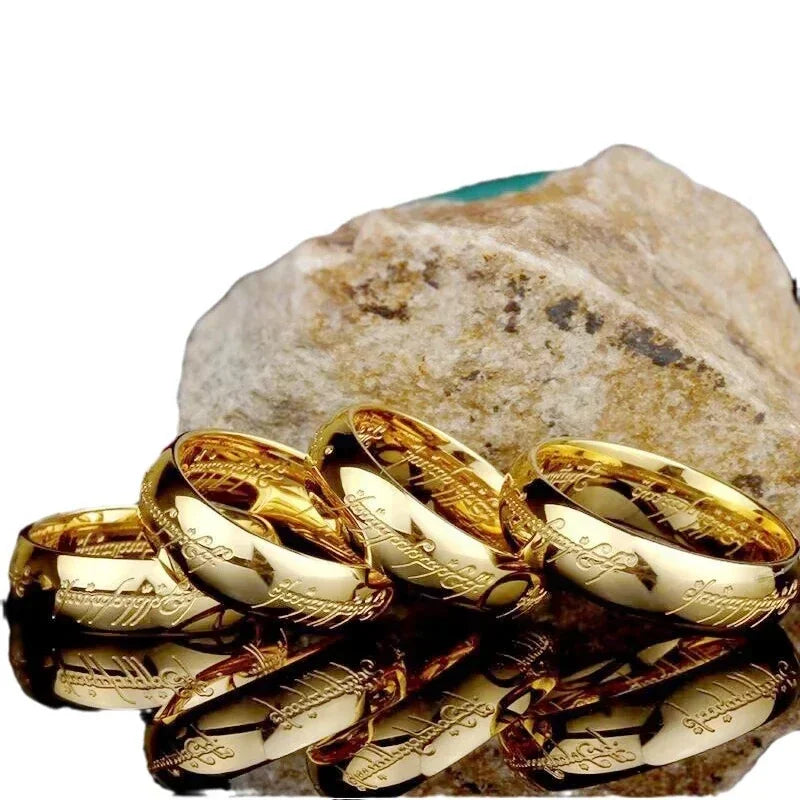 Silent Words – Stainless Steel Ring