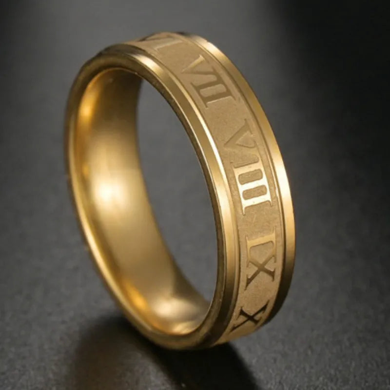 Eternal Bond – Matte Steel Ring