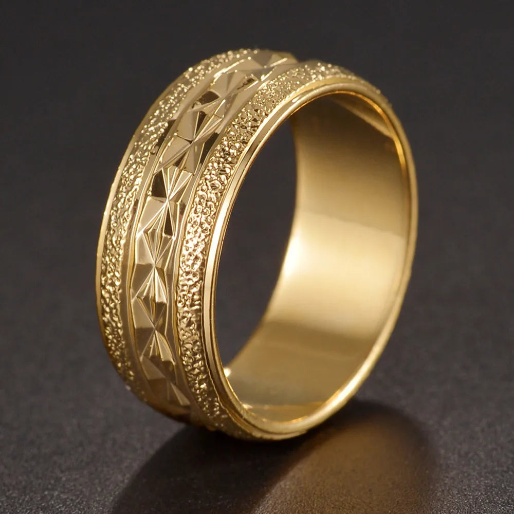 Eternal Bond – Matte Steel Ring