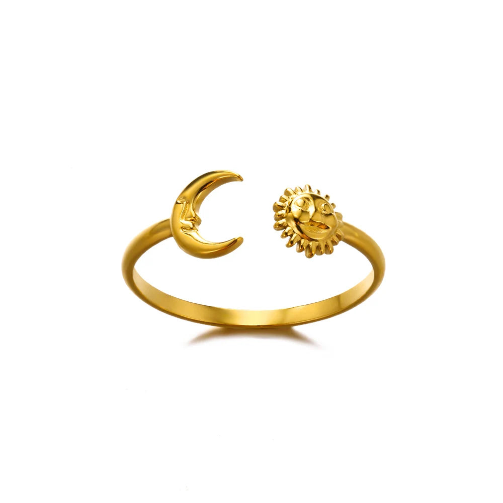 Golden Vow™ Geometric Ring