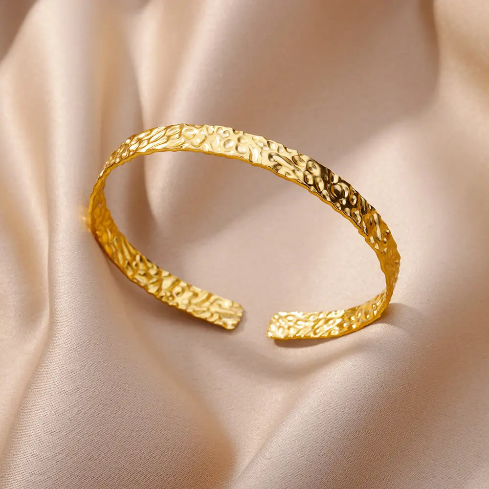 Eternal Gold Cuff Bracelet