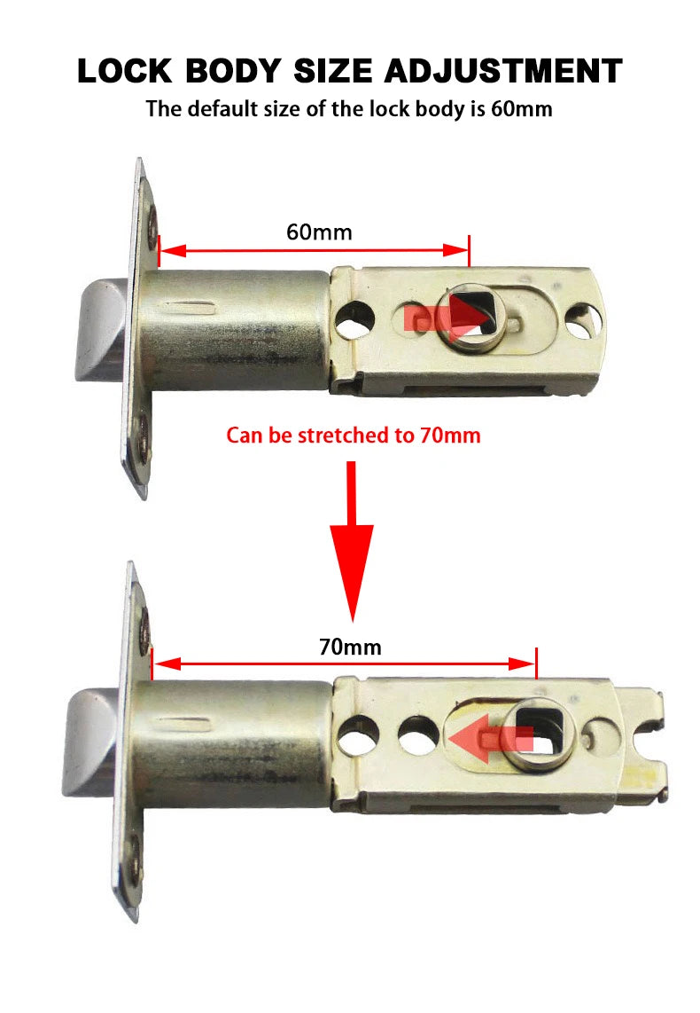 CDOK SmartGuard Pro — Tuya Fingerprint Door Lock