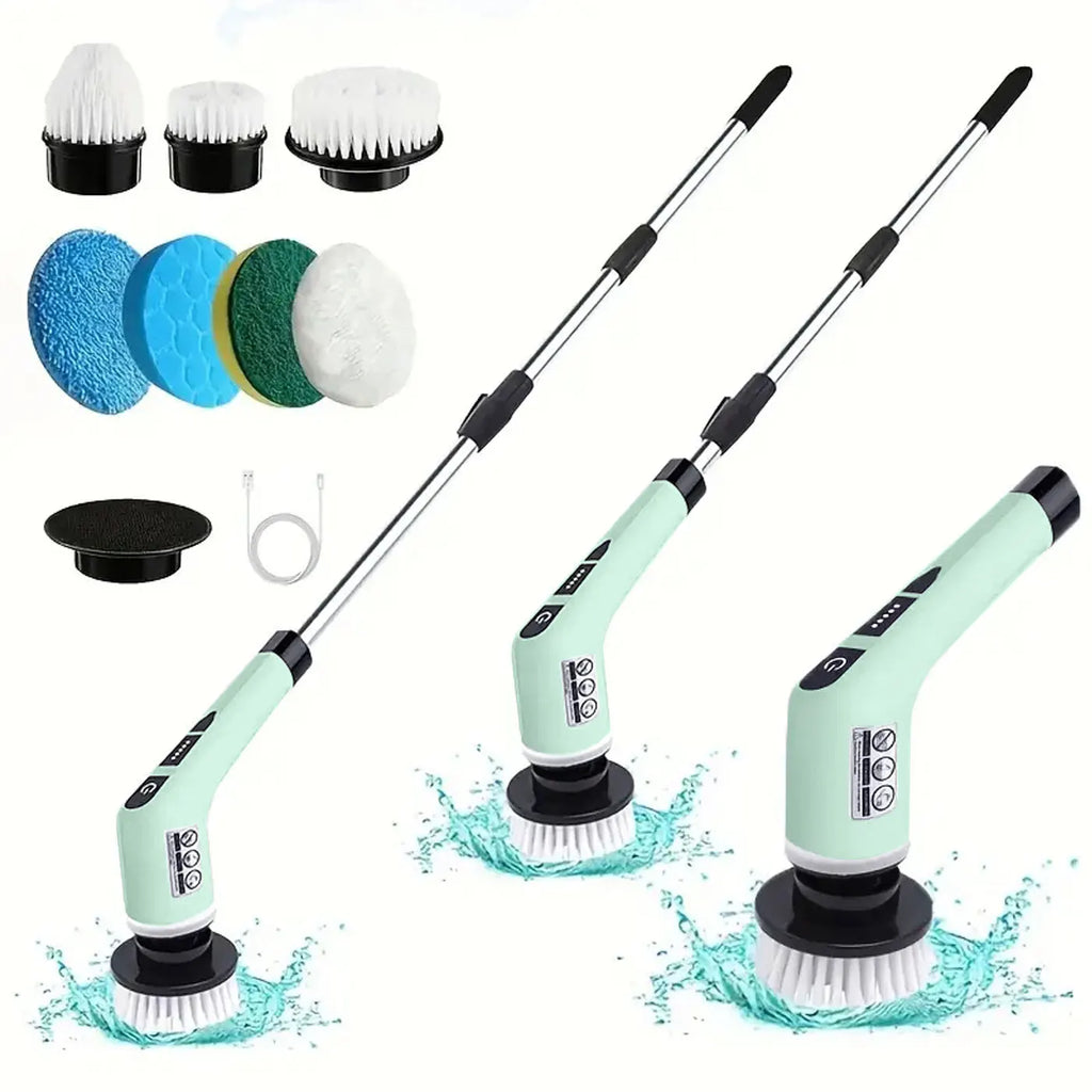 PowerSpin Pro — 7-Head Electric Cleaning Brush