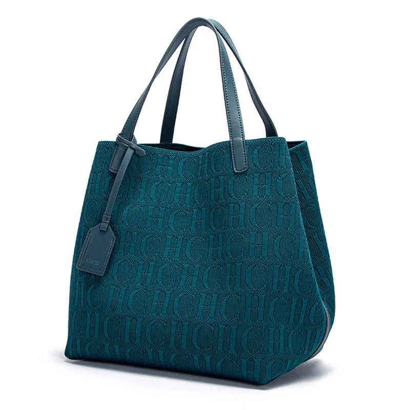 Midnight Knit Tote
