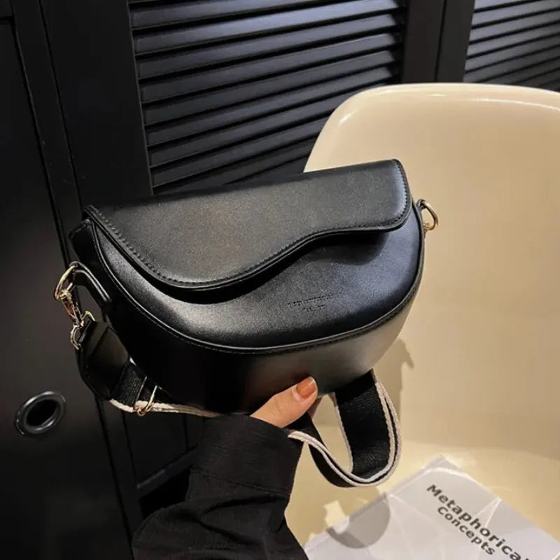 Vintage Saddle Shoulder Bag