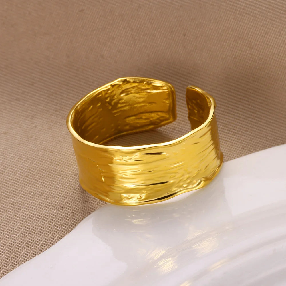 Golden Vow™ Geometric Ring