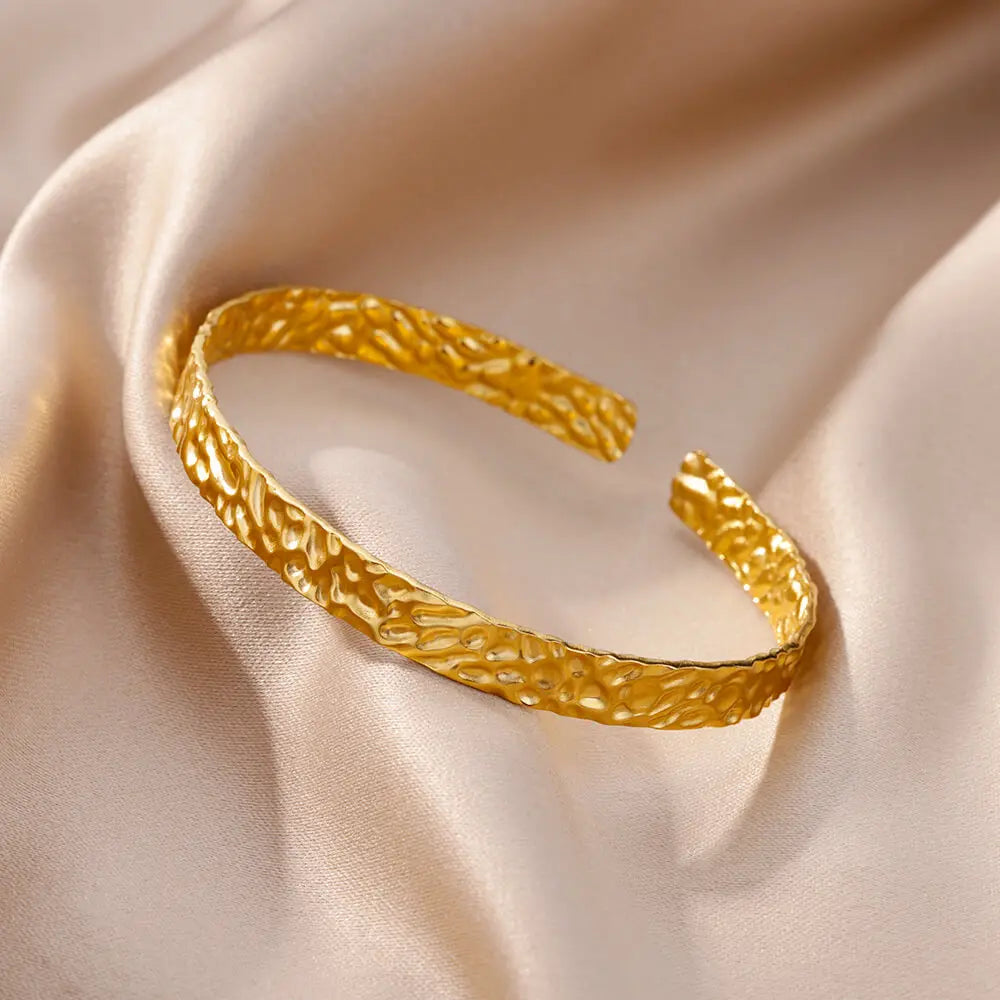 Eternal Gold Cuff Bracelet