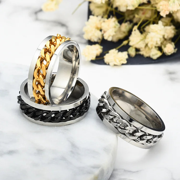 SpinLink Titanium Ring