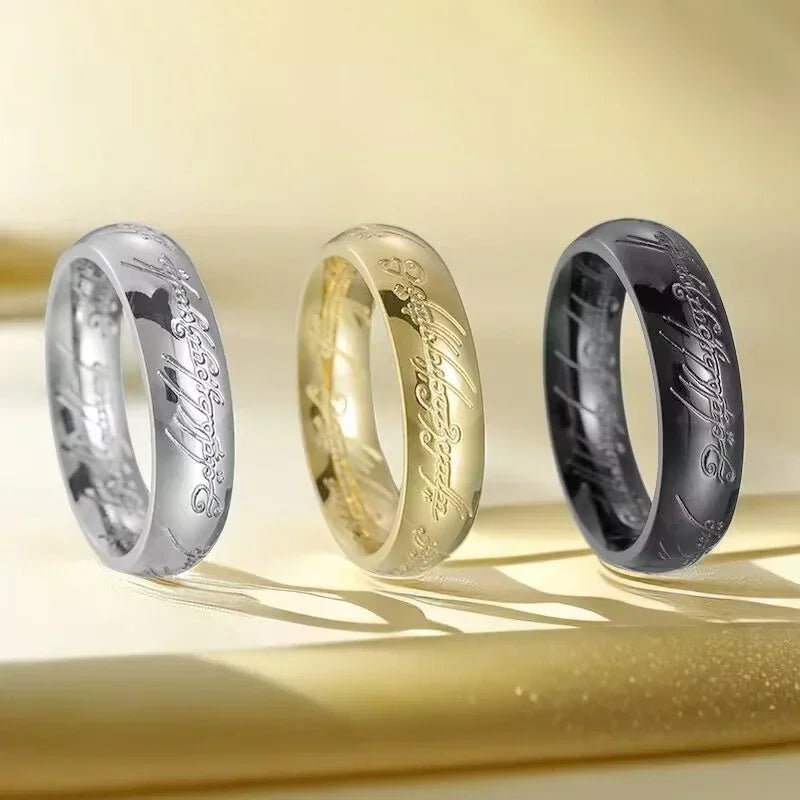 Silent Words – Stainless Steel Ring