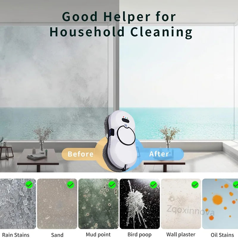 ClearBot Pro — Smart Robot Window Cleaner