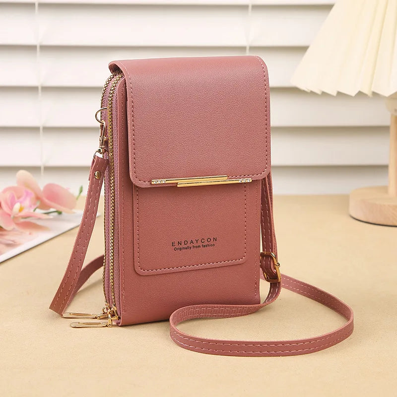 Touch-Screen Crossbody Phone Bag