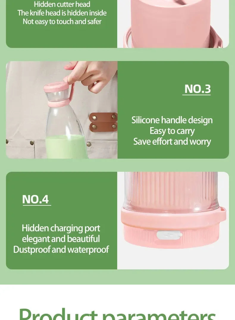 FreshMix Pro — Portable Juice Blender