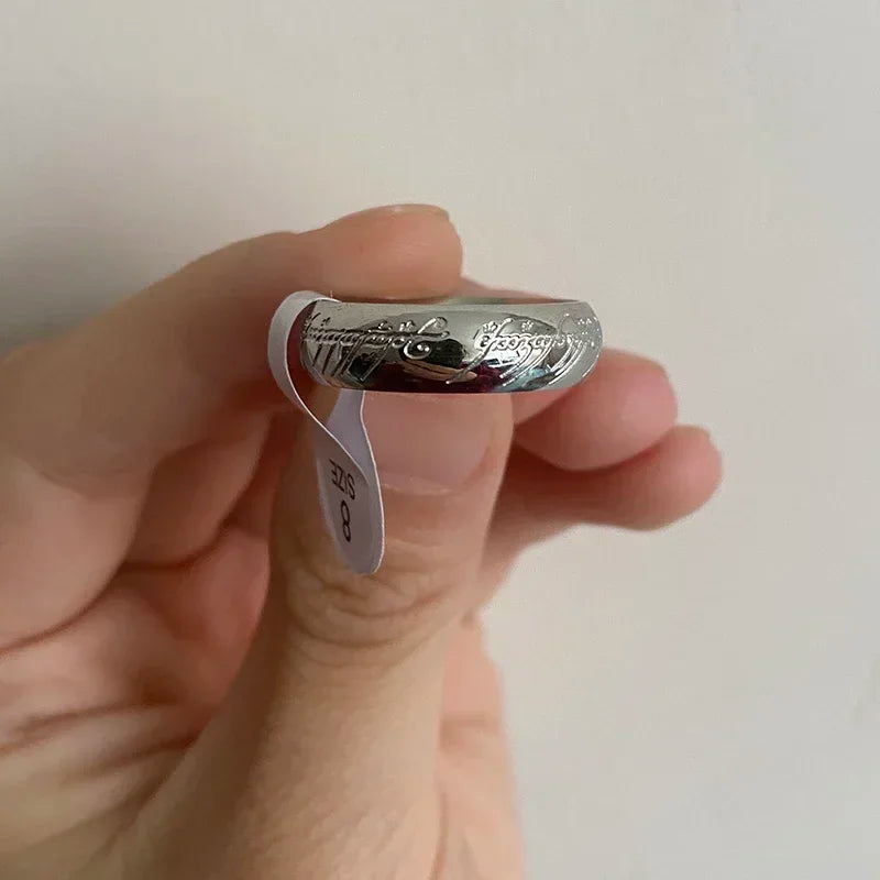 Silent Words – Stainless Steel Ring