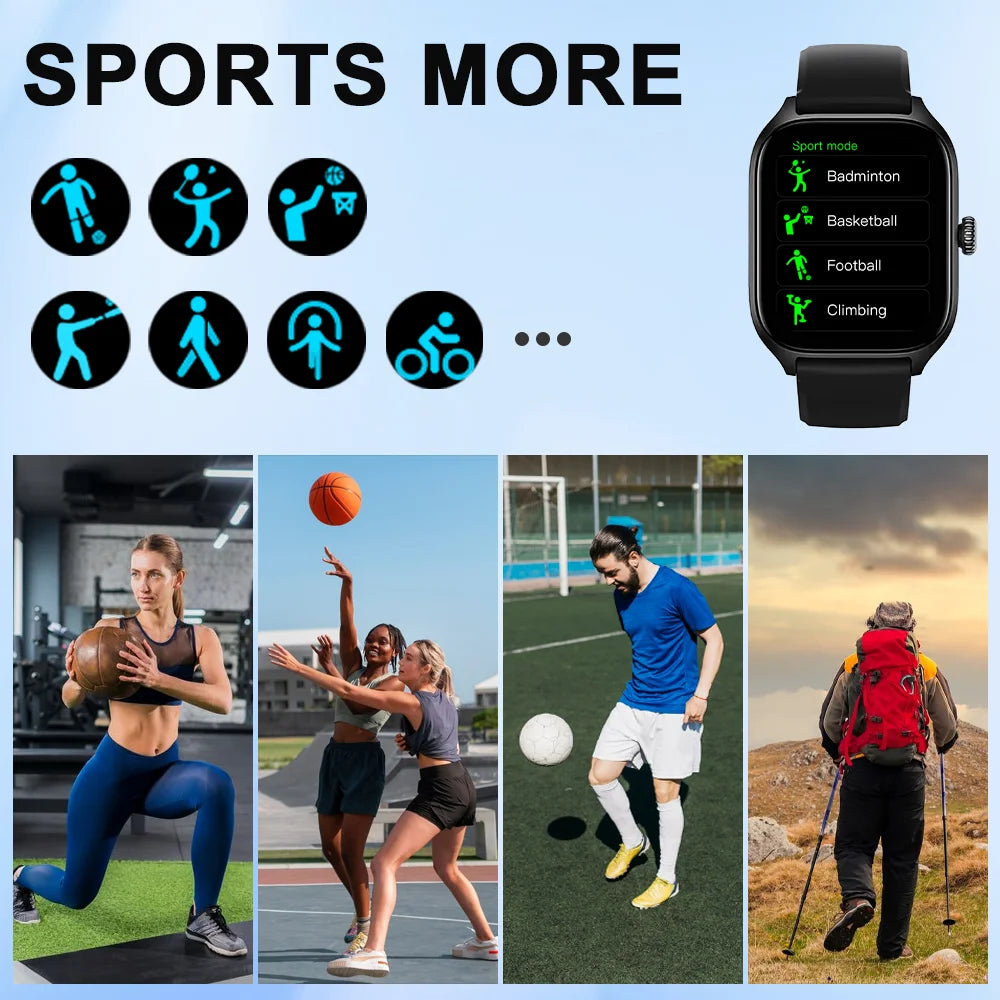 LaxaFit Pro — Smart Health & Fitness Watch