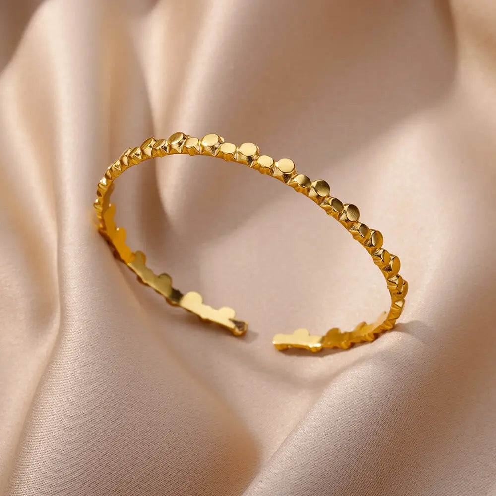 Eternal Gold Cuff Bracelet