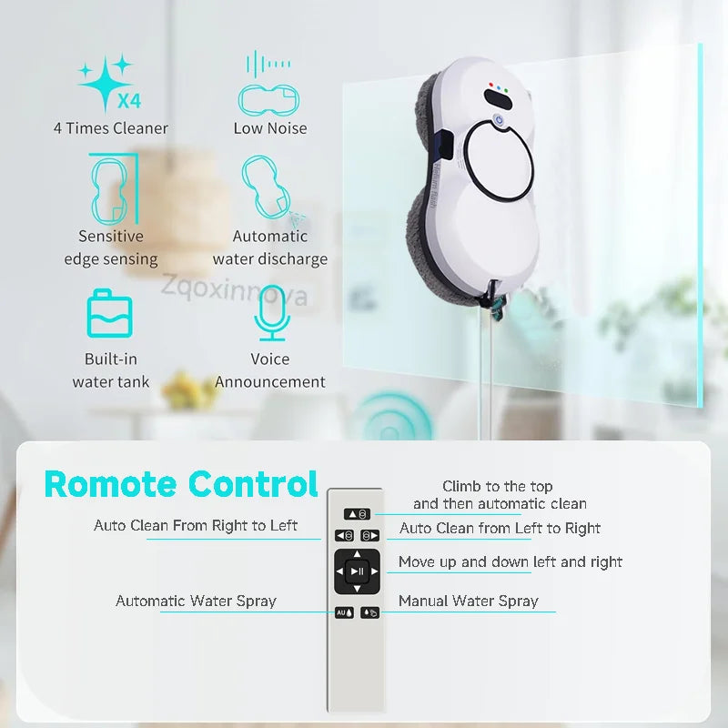 ClearBot Pro — Smart Robot Window Cleaner