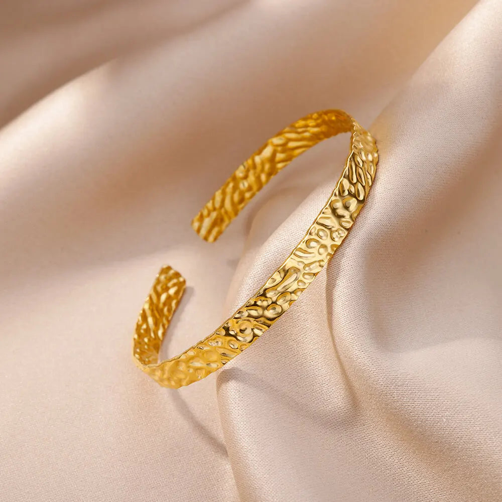 Eternal Gold Cuff Bracelet