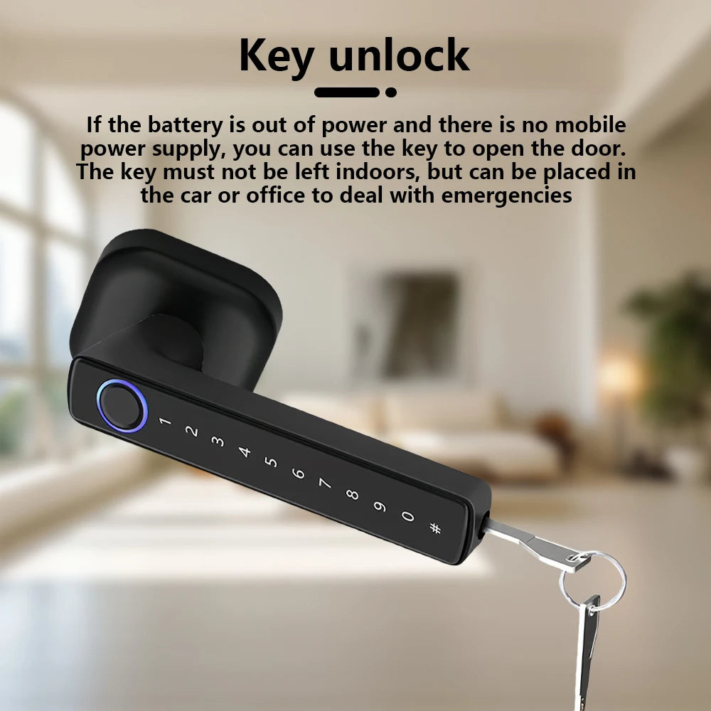 CDOK SmartGuard Pro — Tuya Fingerprint Door Lock
