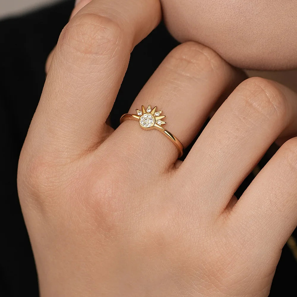 Sun & Moon Promise Rings