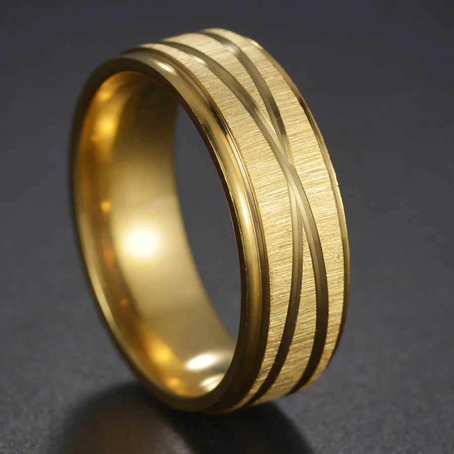 Eternal Bond – Matte Steel Ring