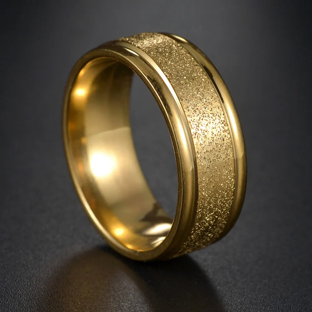 Eternal Bond – Matte Steel Ring