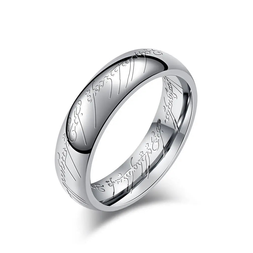 Silent Words – Stainless Steel Ring