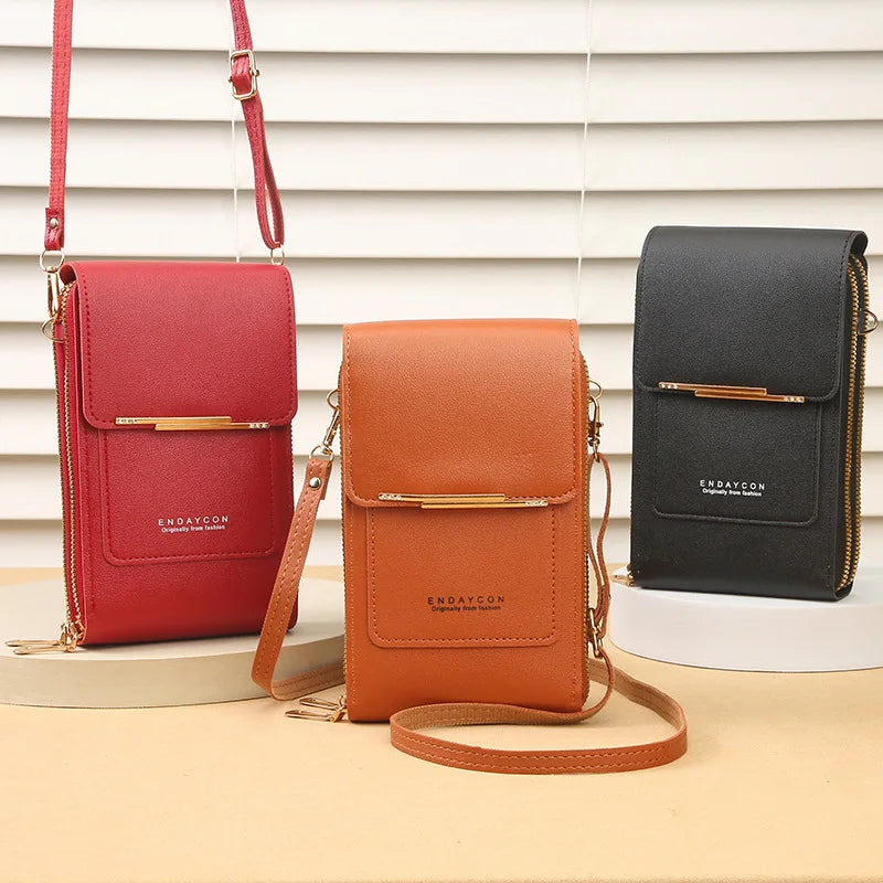 Touch-Screen Crossbody Phone Bag