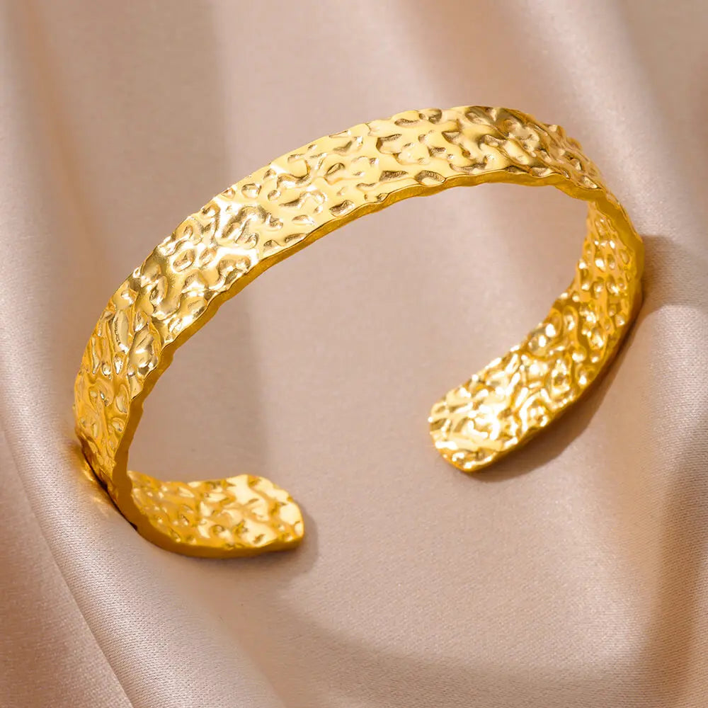 Eternal Gold Cuff Bracelet