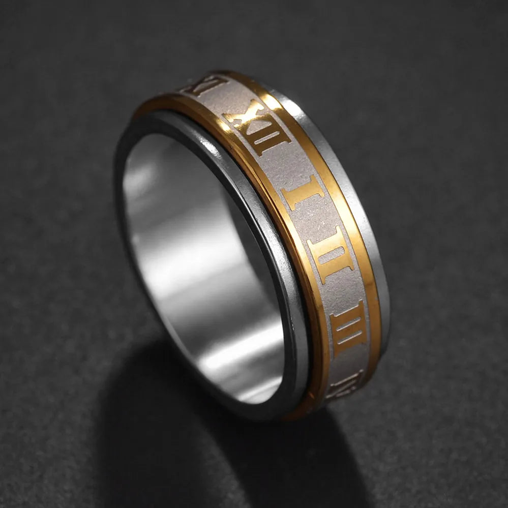 Eternal Bond – Matte Steel Ring