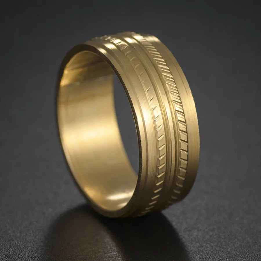 Eternal Bond – Matte Steel Ring