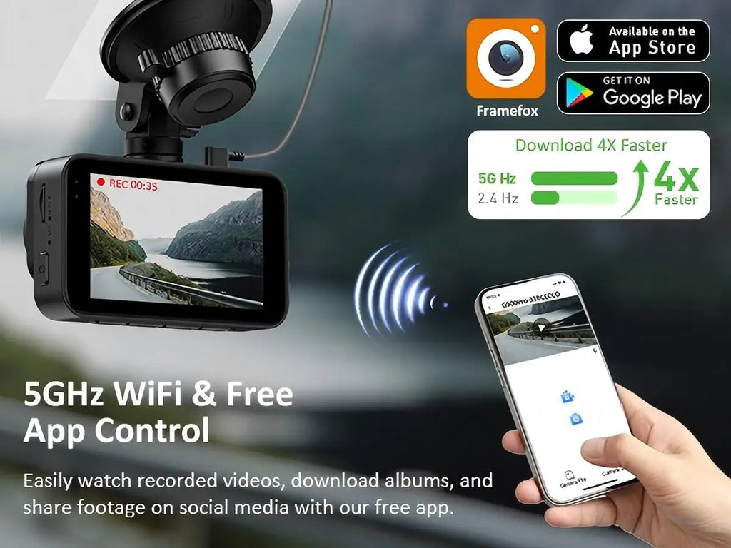 RoadGuard Pro — 4K Dual Dash Cam