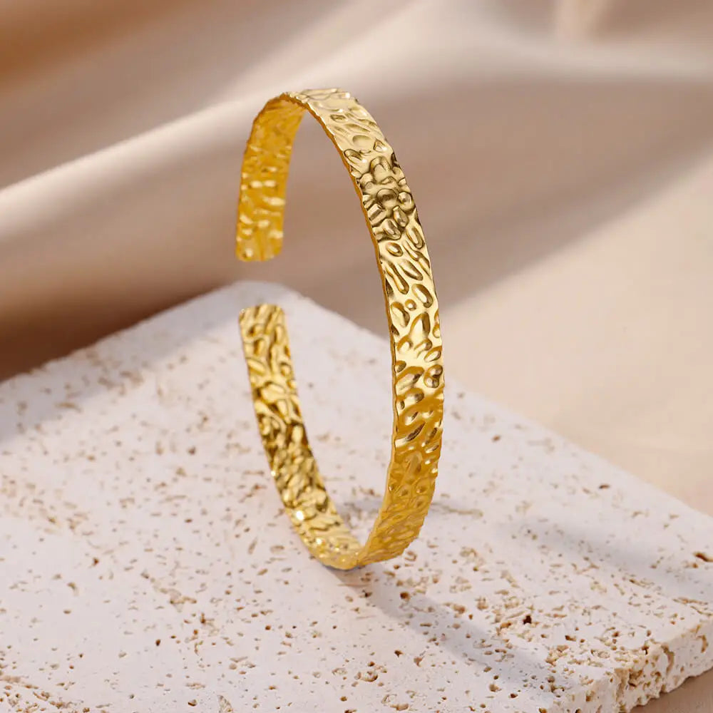 Eternal Gold Cuff Bracelet
