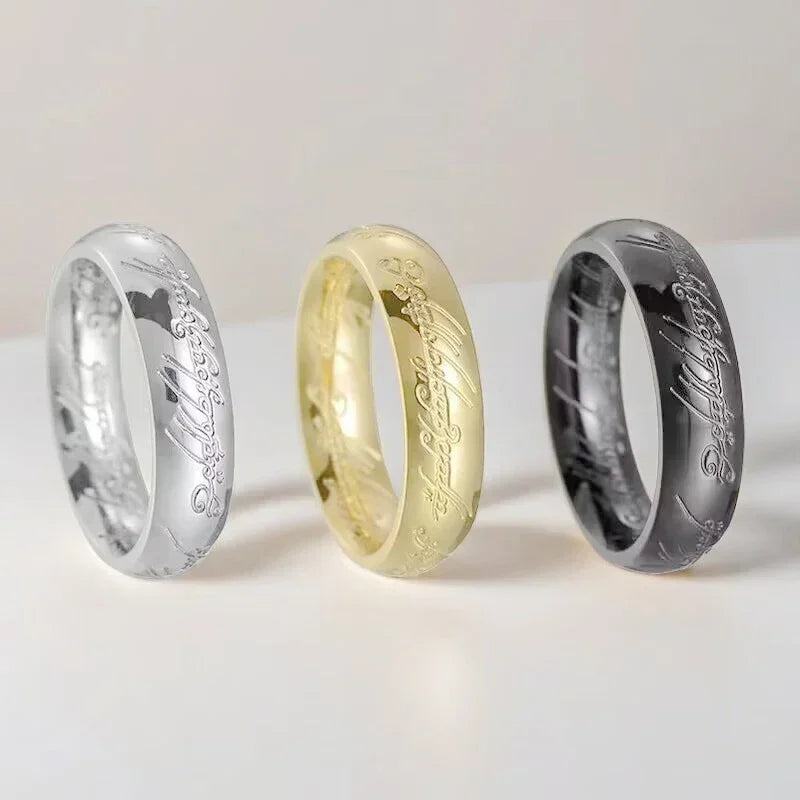Silent Words – Stainless Steel Ring