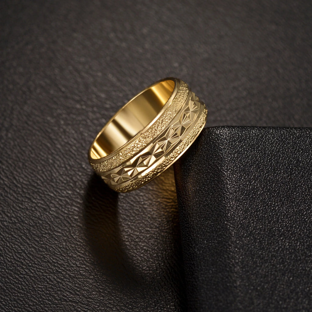 Eternal Bond – Matte Steel Ring