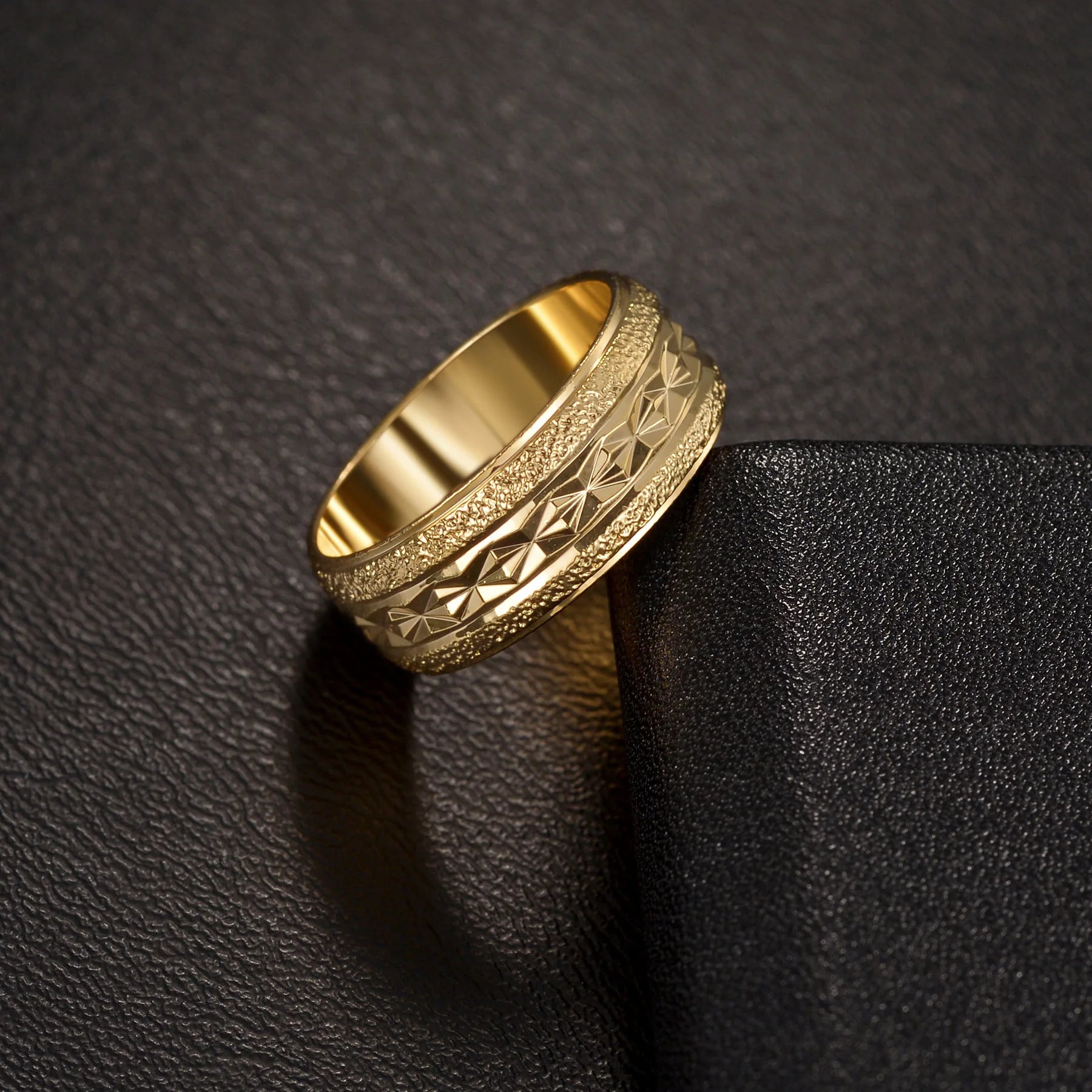 Eternal Bond – Matte Steel Ring