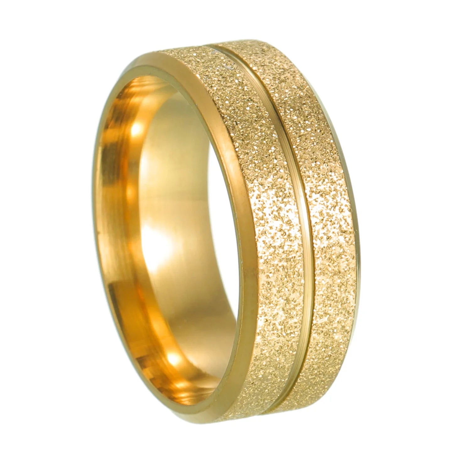 Eternal Bond – Matte Steel Ring