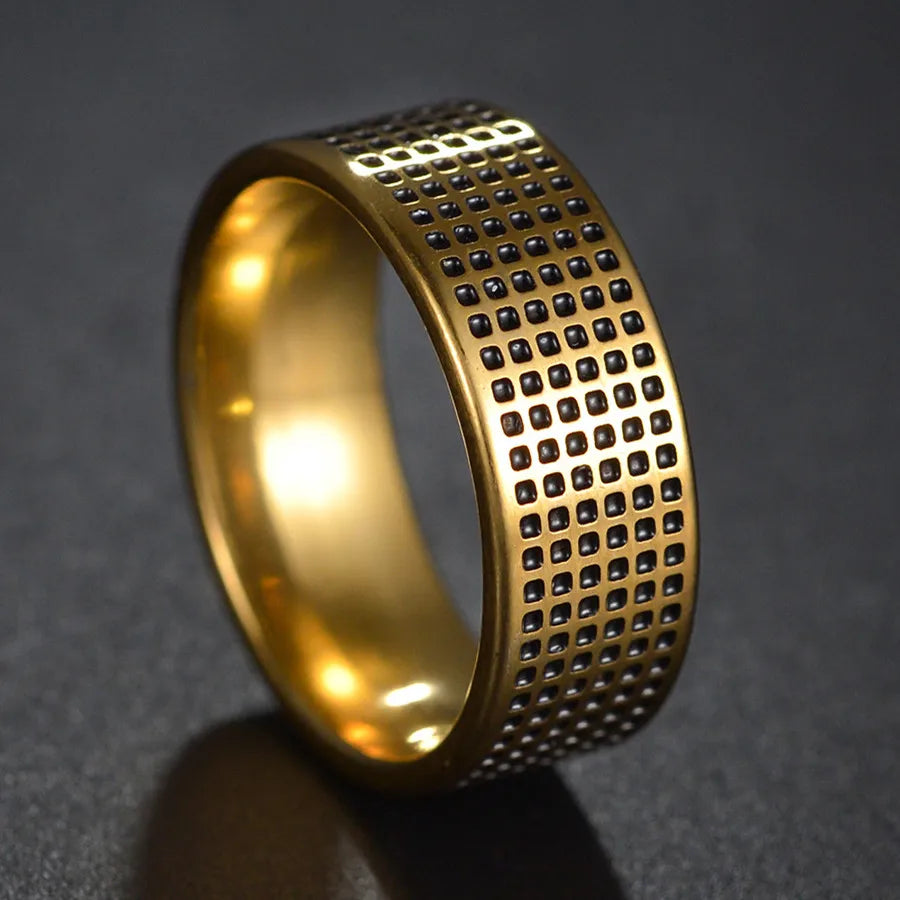 Eternal Bond – Matte Steel Ring