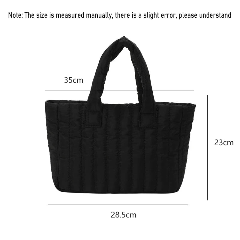 large-capacity casual tote bag