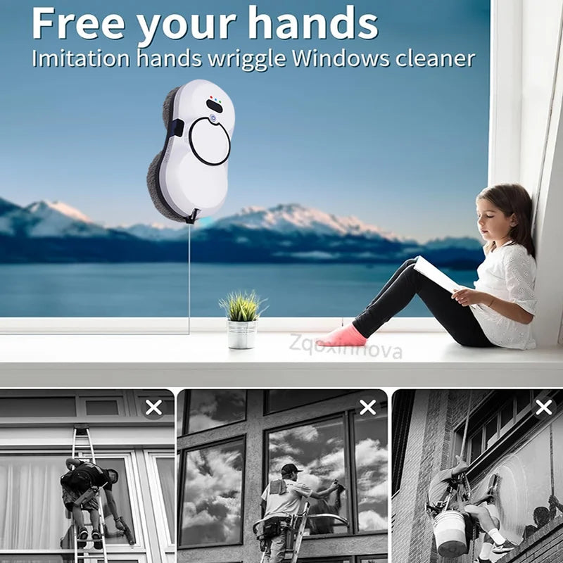 ClearBot Pro — Smart Robot Window Cleaner