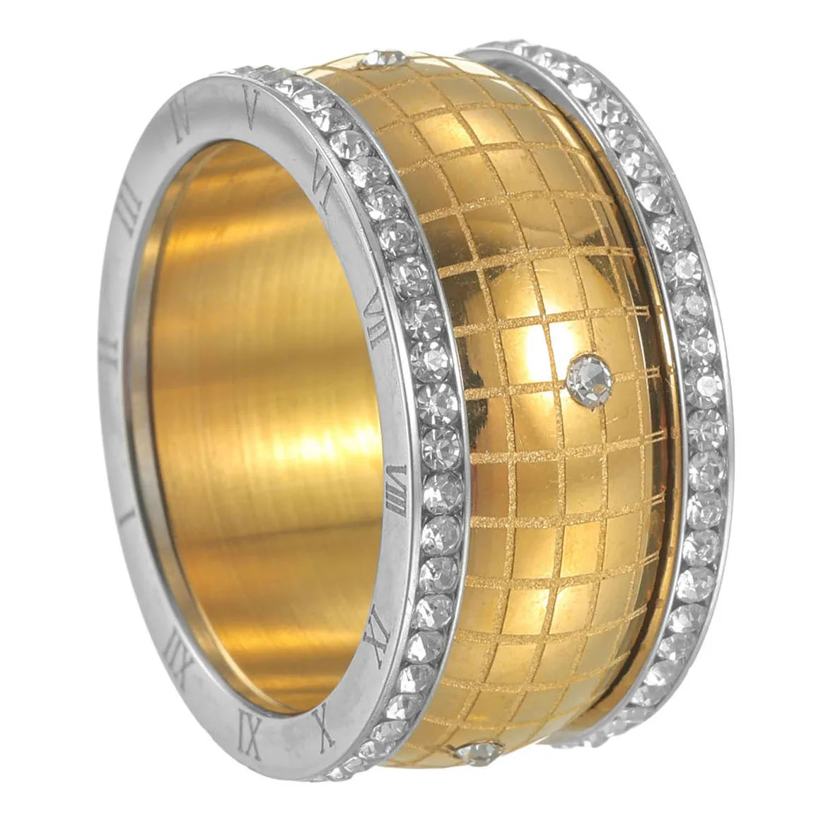 Eternal Bond – Matte Steel Ring