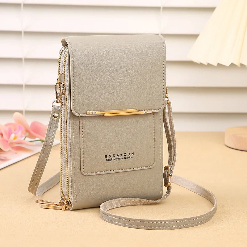 Touch-Screen Crossbody Phone Bag