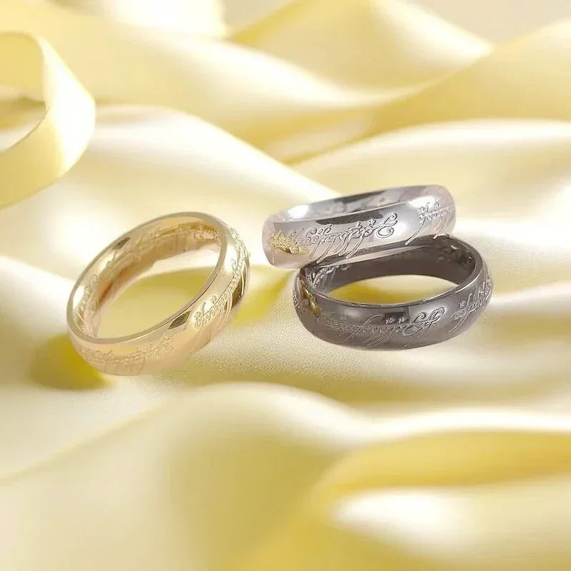 Silent Words – Stainless Steel Ring