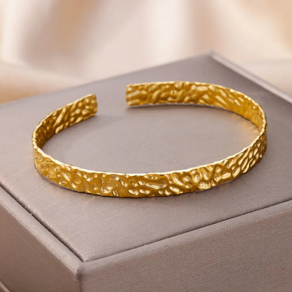 Eternal Gold Cuff Bracelet