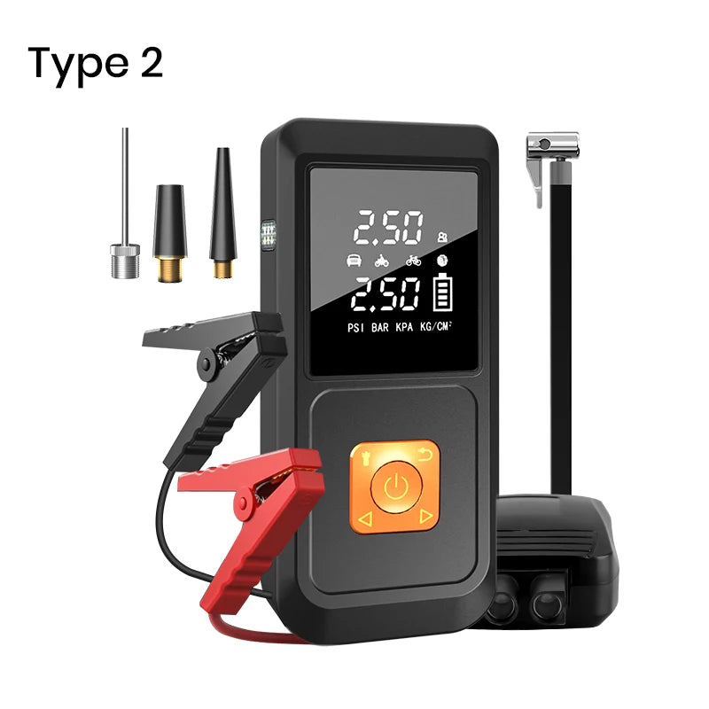 Junsun PowerBoost Pro — Car Jump Starter & Air Compressor