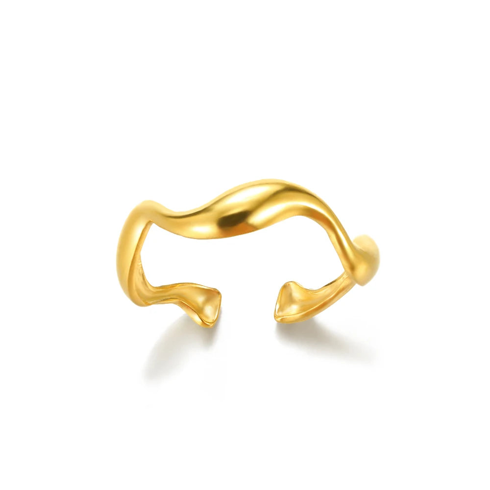 Golden Vow™ Geometric Ring