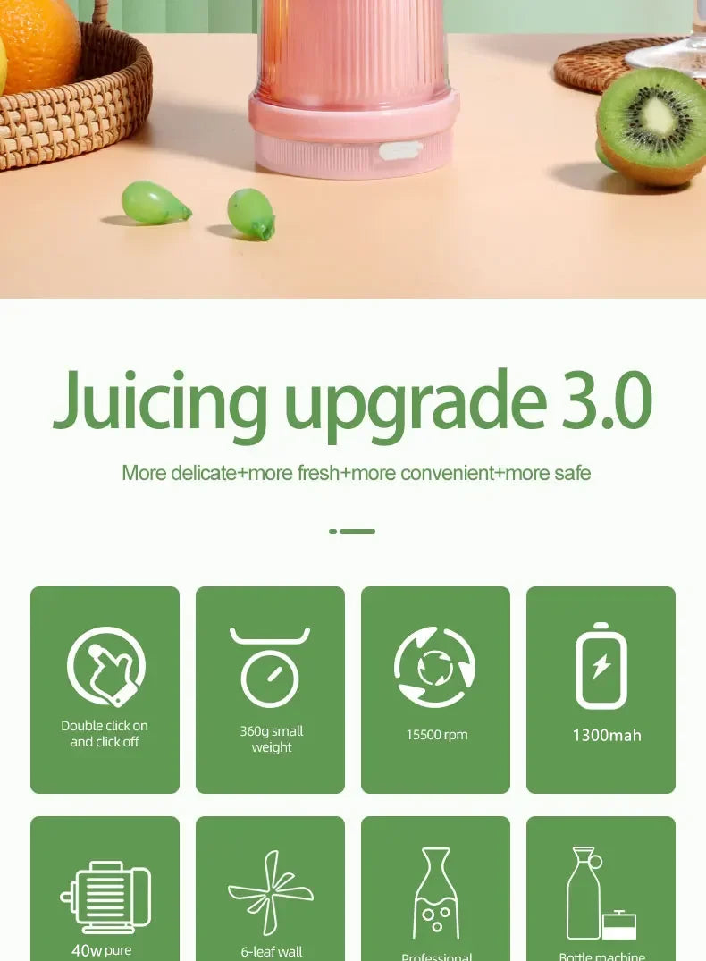 FreshMix Pro — Portable Juice Blender