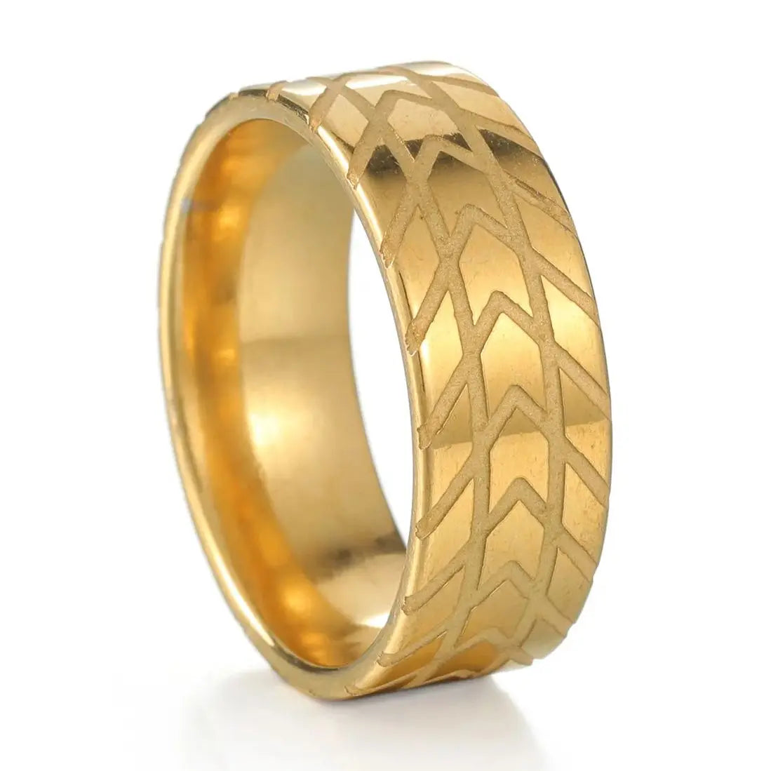 Eternal Bond – Matte Steel Ring