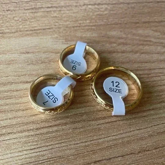 Silent Words – Stainless Steel Ring